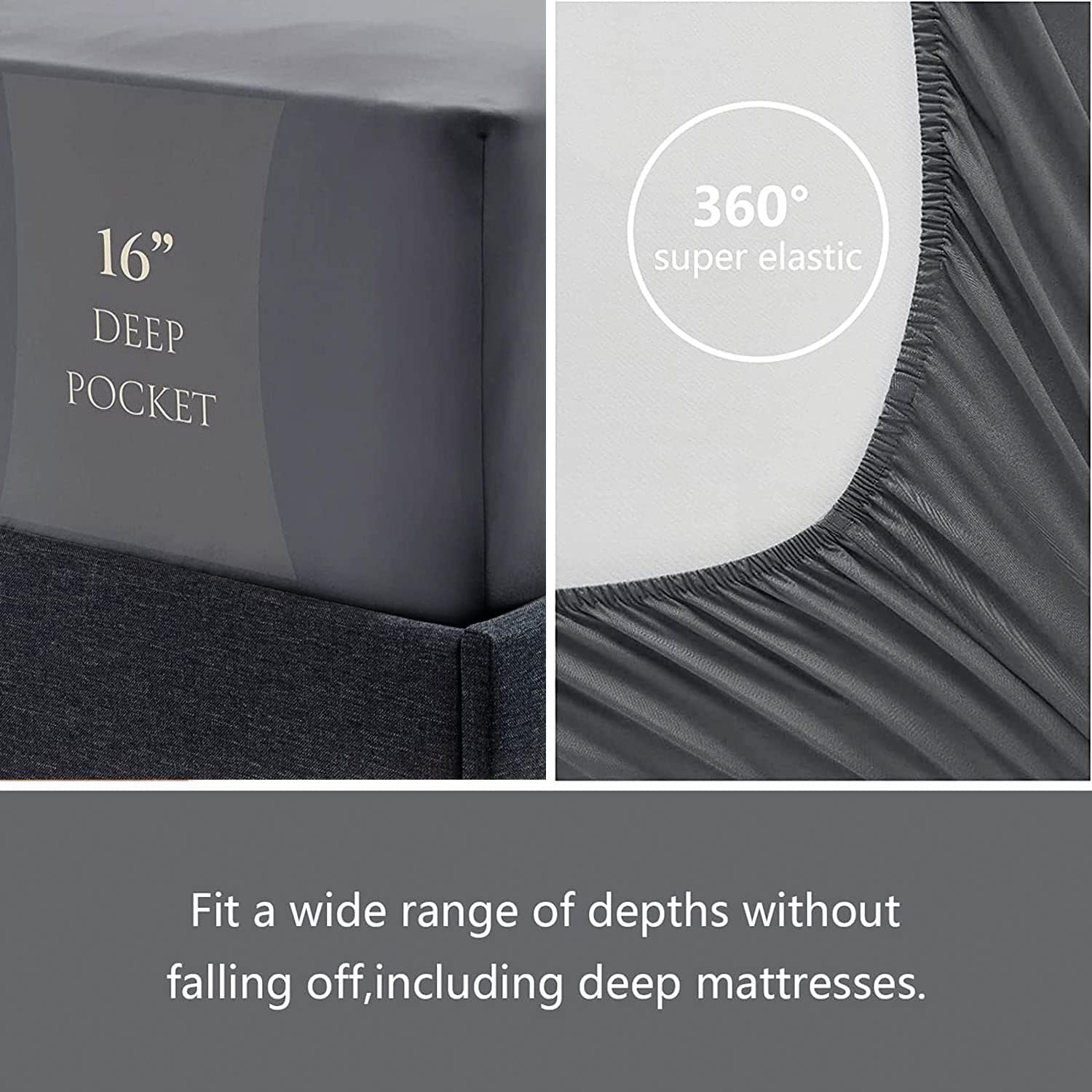 6 Pieces Bed in a Bag for Boys Bedding Sets Queen Size,Gamer Comforter Sets for Boys Kids, Gaming Comforter Set for Teens Room Decor with Flat Sheet,Fitted Sheet,Pillowcase,Cushion Cover - Image 4