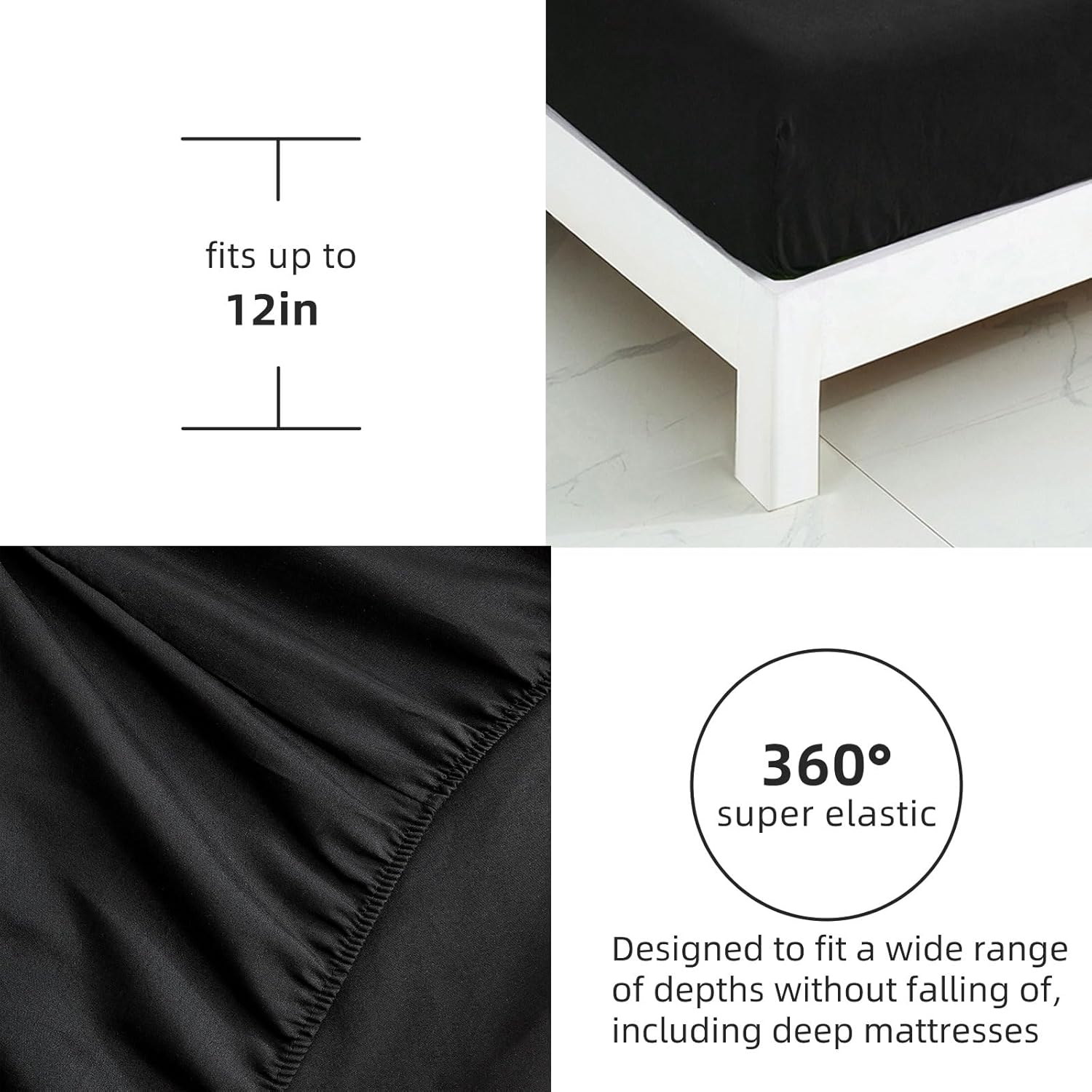 WONGS BEDDING Red Comforter Set Queen, Reversible Red Rose 7 Pieces Bed in a Bag, Lightweight Soft Microfiber Bedding Sets with Comforter, Flat Sheet, Fitted Sheet, Pillowcases & Shams - Image 6