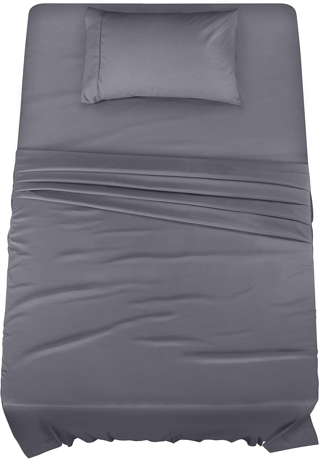 Utopia Bedding Queen Sheet Set – 4 Piece Bed Sheets for Queen Size Bed, Soft and Breathable Microfiber, Includes 1 Fitted Sheet, 1 Flat Sheet and 2 Pillowcases (Grey) - Image 47