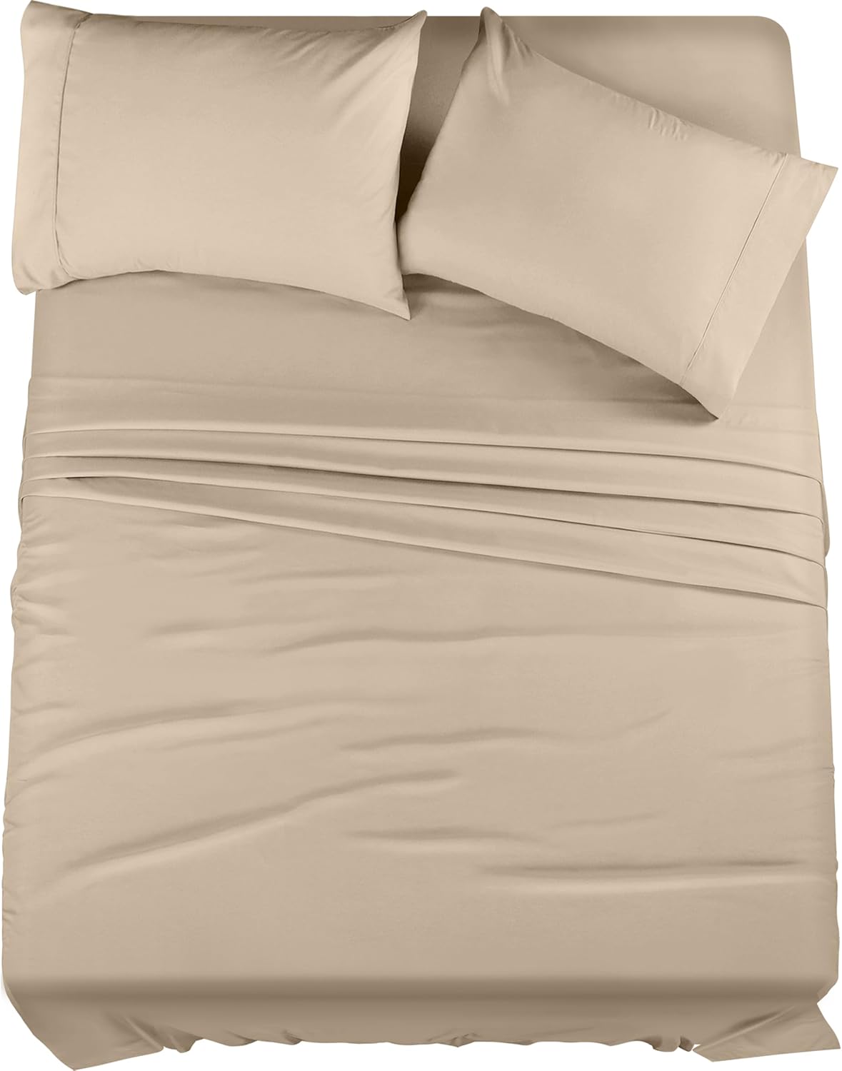 Utopia Bedding Queen Sheet Set – 4 Piece Bed Sheets for Queen Size Bed, Soft and Breathable Microfiber, Includes 1 Fitted Sheet, 1 Flat Sheet and 2 Pillowcases (Grey) - Image 77