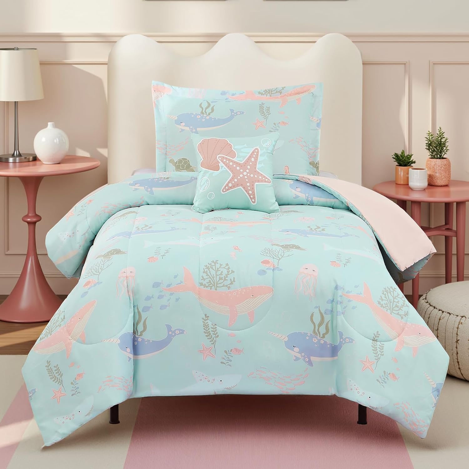 Kids Comforter Set Twin Size for Boys, Glow in The Dark Gamer Bedding Set 1 Comforter, 1 Decor Pillow, 1 Pillow Sham, Twin XL Comforter Set Dorm Bedding - Image 15