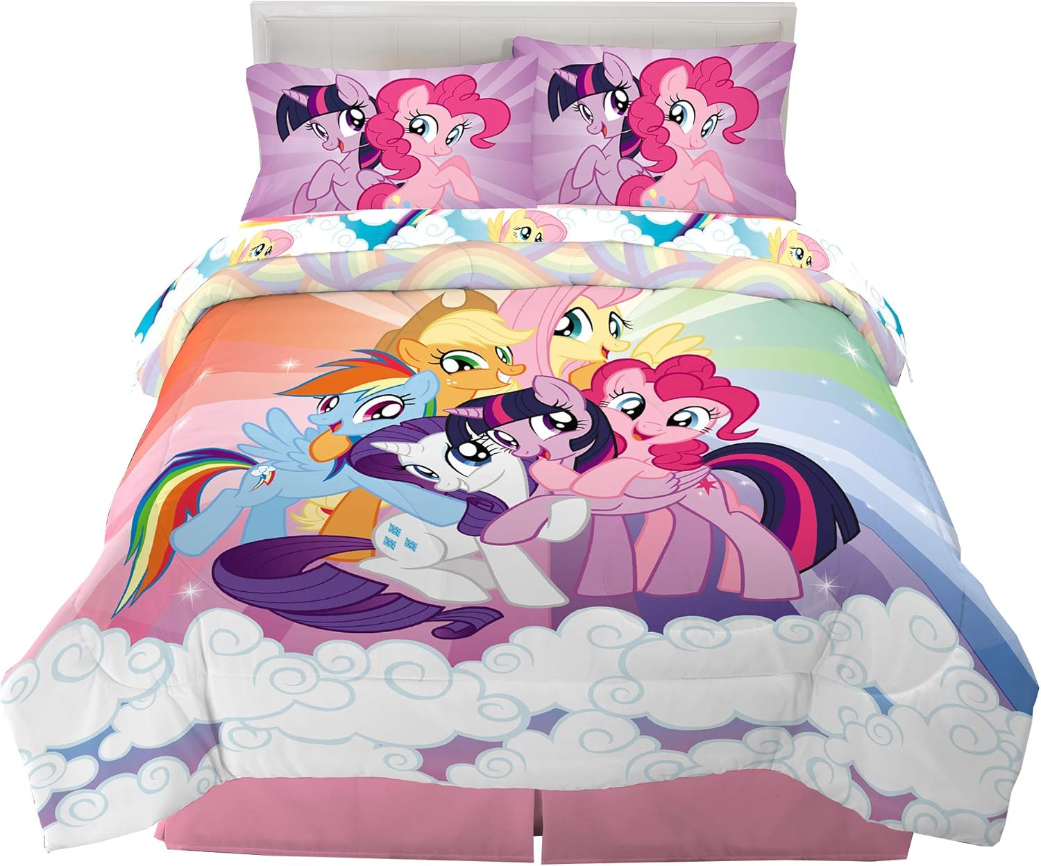 DreamWorks Gabby's Dollhouse Cakey, MerCat And Pandy Kids Bedding Super Soft Comforter And Sheet Set, 4 Piece Twin Size, By Franco - Image 31