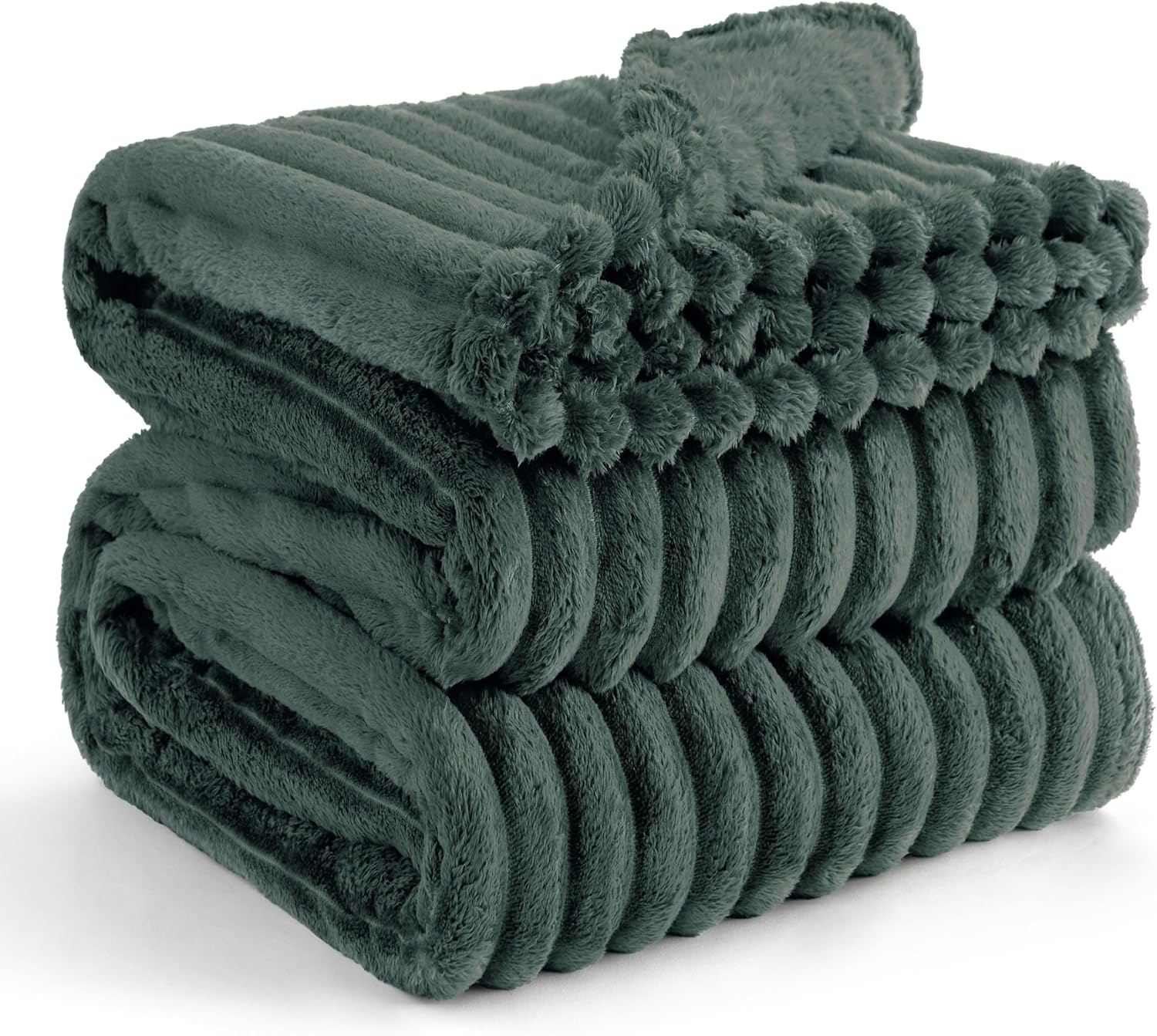 Bedsure GentleSoft Blankets Queen Size for Bed - Cozy Soft Sofa Couch Cover Blankets for Women, Cute Large Bedding Fleece Throws for Girls, Off White, 90x90 Inches - Image 63