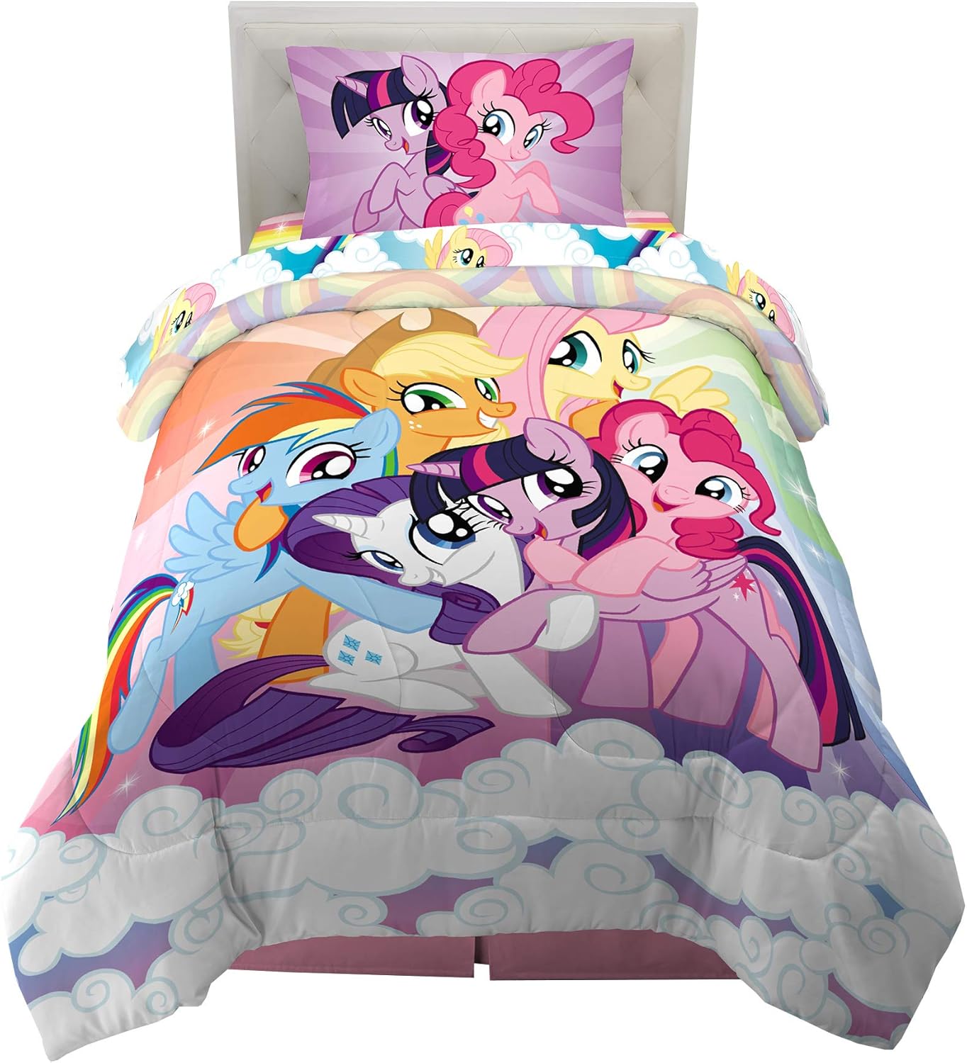 DreamWorks Gabby's Dollhouse Cakey, MerCat And Pandy Kids Bedding Super Soft Comforter And Sheet Set, 4 Piece Twin Size, By Franco - Image 30