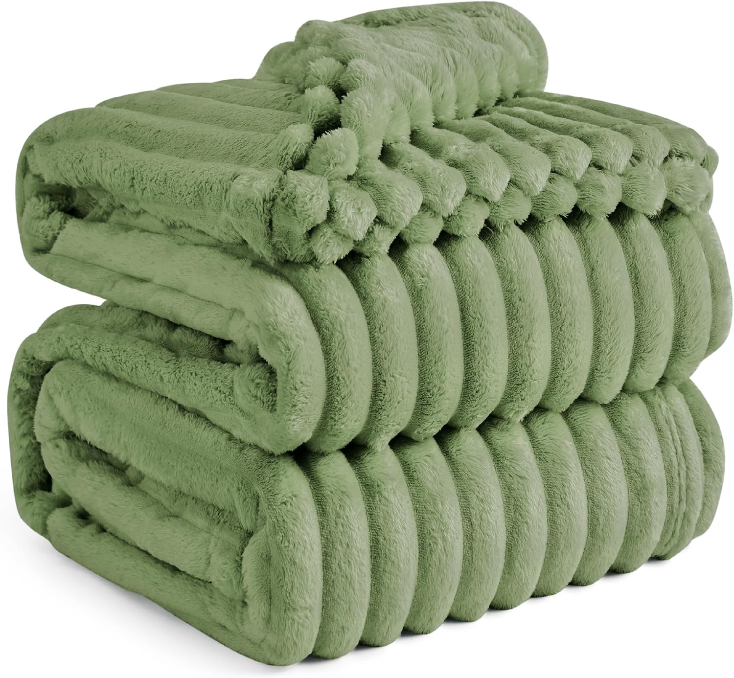 Bedsure GentleSoft Blankets Queen Size for Bed - Cozy Soft Sofa Couch Cover Blankets for Women, Cute Large Bedding Fleece Throws for Girls, Off White, 90x90 Inches - Image 77