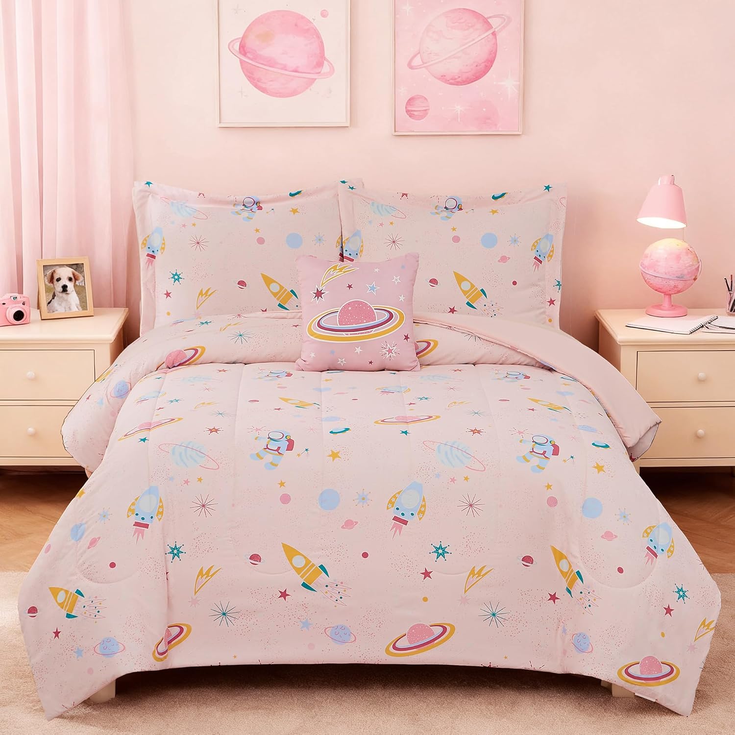 Kids Comforter Set Twin Size for Boys, Glow in The Dark Gamer Bedding Set 1 Comforter, 1 Decor Pillow, 1 Pillow Sham, Twin XL Comforter Set Dorm Bedding - Image 20