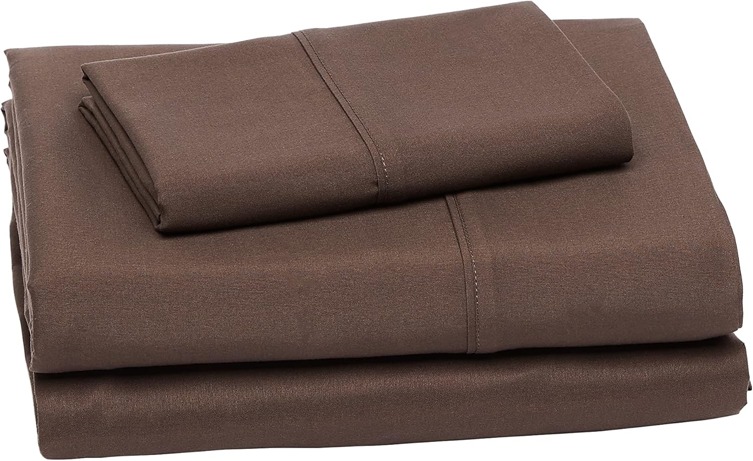 Amazon Basics Lightweight Super Soft, Breathable Easy Care Microfiber 4 Piece Bed Sheet Set with 14-Inch Deep Pockets, Queen, Beige, Solid - Image 37