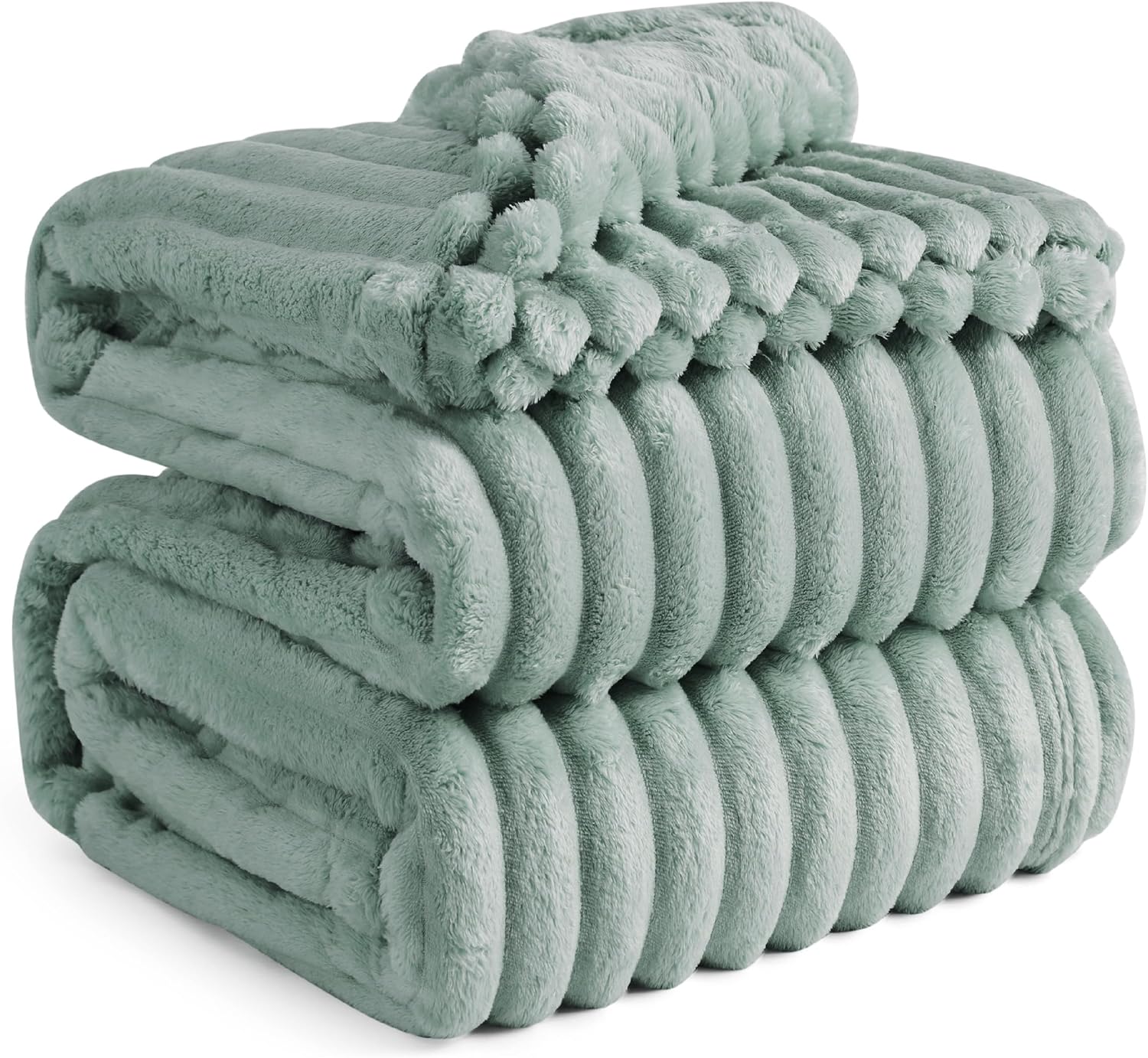 Bedsure GentleSoft Blankets Queen Size for Bed - Cozy Soft Sofa Couch Cover Blankets for Women, Cute Large Bedding Fleece Throws for Girls, Off White, 90x90 Inches - Image 41