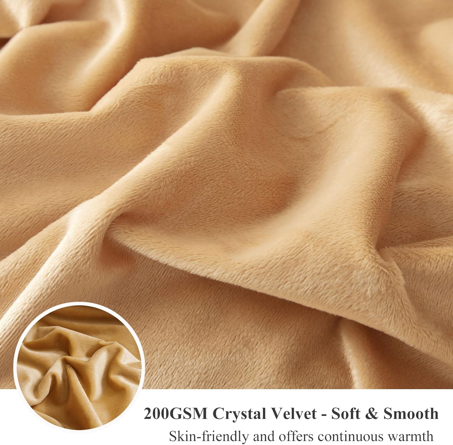 XeGe Cheetah Print Fluffy Faux Fur Duvet Cover Set, 3 Pieces Soft Plush Shaggy Fuzzy Bedding Set(1 Faux Fur Leopard Print Comforter Cover + 2 Furry Pillowcases), Zipper Closure(Queen, Brown) - Image 6