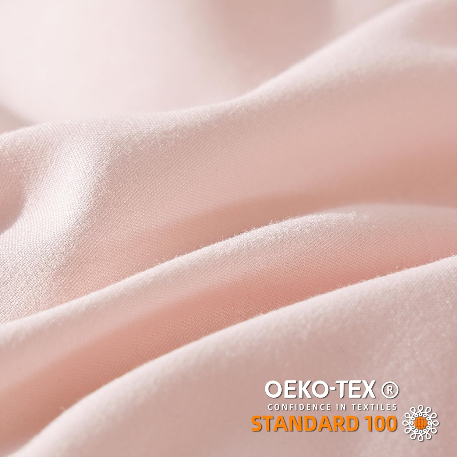 YIRDDEO Queen Comforter Set - Comforter Queen Size Sets with Ball Pom Fringe, Soft Bedding Set for All Seasons - 3 Pieces, 1 Comforter (90"x90") & 2 Pillow Shams (20"x26"), Blush - Image 4