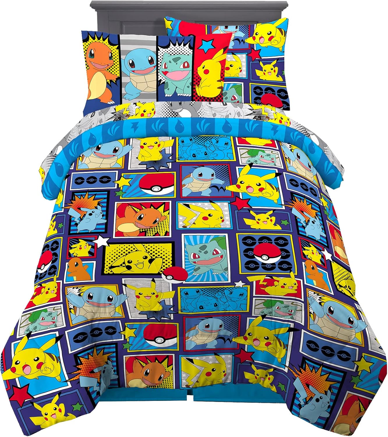 Paw Patrol Kids Bedding Super Soft Comforter and Sheet Set with Sham, 5 Piece Twin Size, (100% Officially Licensed Nickelodeon Product) By Franco - Image 37