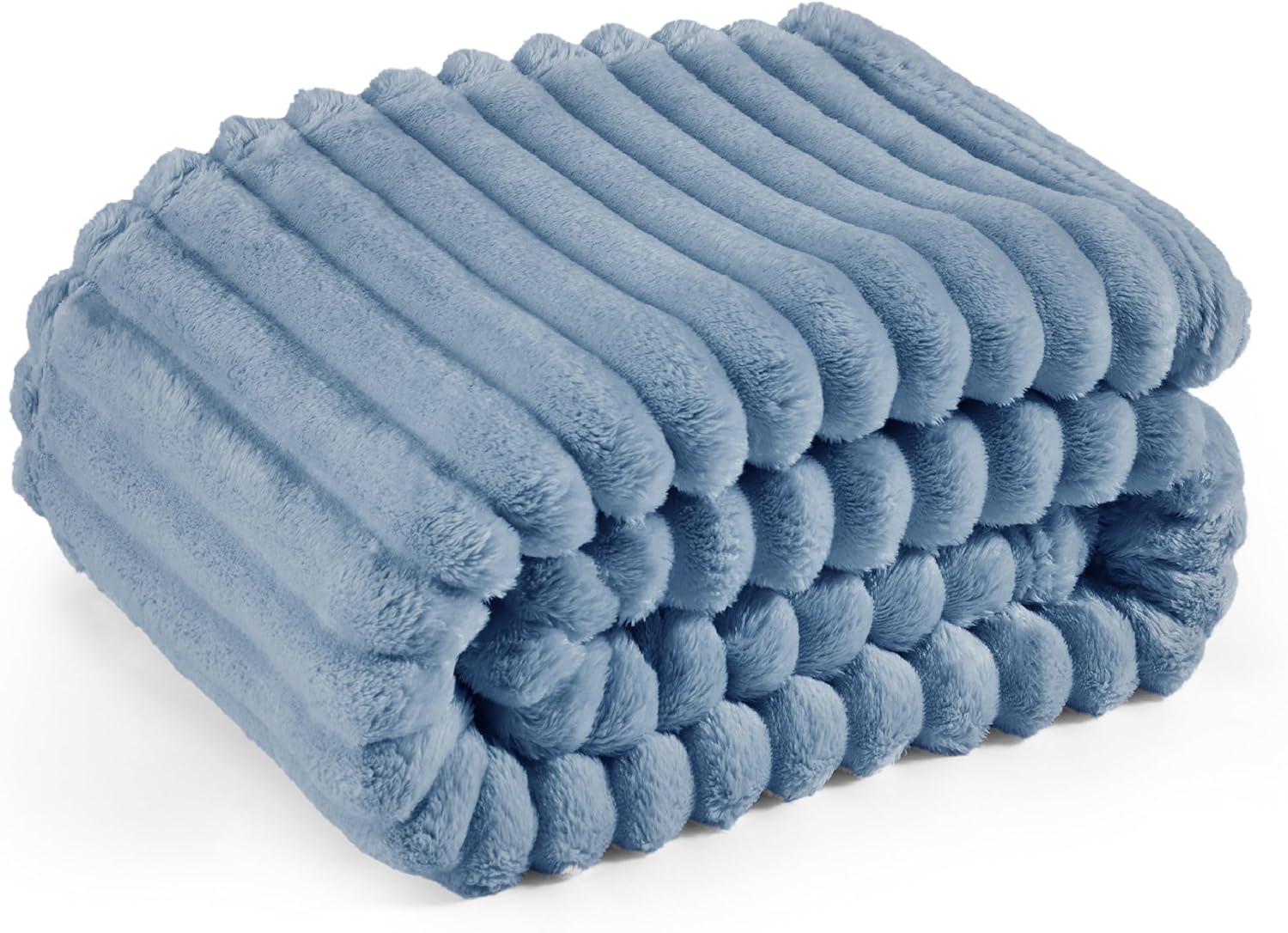 Bedsure GentleSoft King Size Blanket for Bed - Cozy Soft Blankets for Women, Cute Large Bedding Fleece Throws for Girls, Off White, 108x90 Inches - Image 8