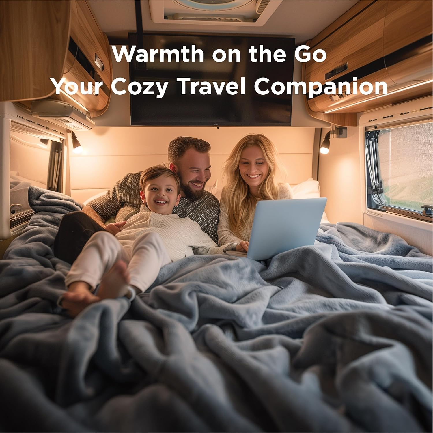 Bedsure GentleSoft Fleece Bed Blankets Queen Size Grey - Soft Lightweight Fuzzy Cozy Luxury Fall Blanket Microfiber, Room Home Decor Christmas Decorations Gifts for Women and Men, 90x90 inches - Image 5