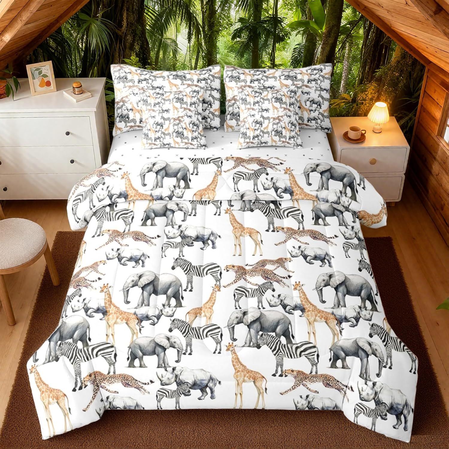 Feelyou Gamer Bedding Set Gamepad Comforter Set with Sheets 7 Piece for Boys Gaming Gifts Bed in a Bag Full Game Controller Red Bed Set with Comforter,Sheets,Cushion Covers - Image 8