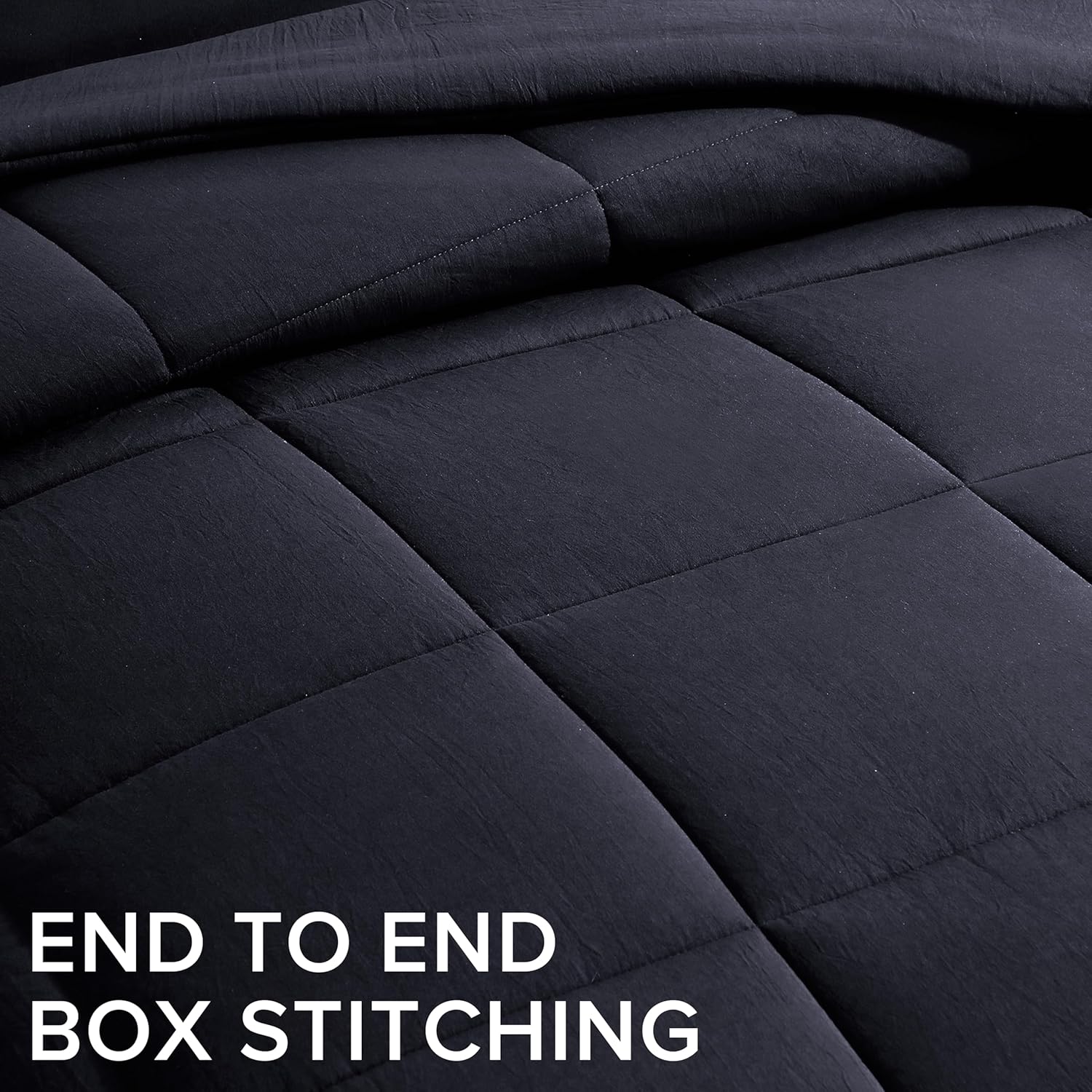 UGG Full/Queen Comforter Set with 2 Pillow Shams, Lightweight Down Alternative Blanket, Reversible Cozy Warm All Season Washable, Hypoallergenic Bedding Set, Navy Blue (Leonora) - Image 3