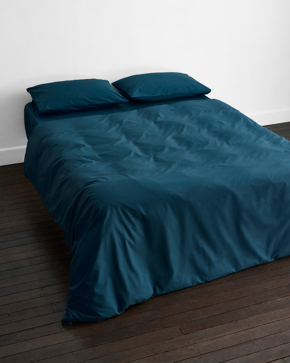 Aegean Organic Cotton Percale Duvet Cover Set - Image 5