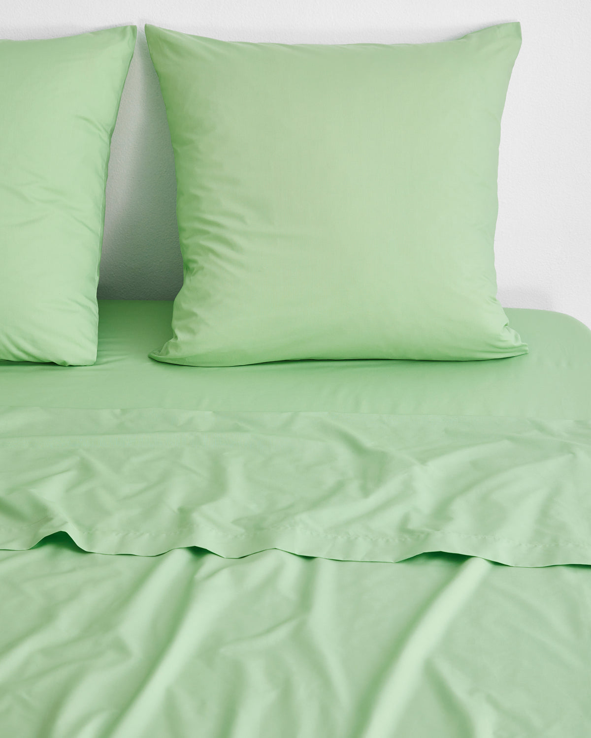 Apple Organic Cotton Percale European Pillowcases (Set of Two) - Image 2