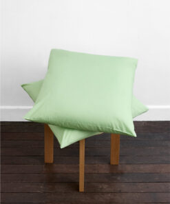 Apple Organic Cotton Percale European Pillowcases (Set of Two)