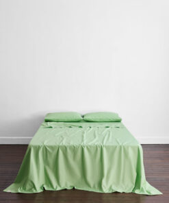 Apple Organic Cotton Percale Flat Sheet