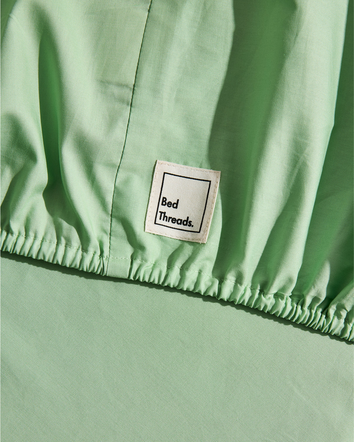 Apple Organic Cotton Percale Fitted Sheet - Image 2