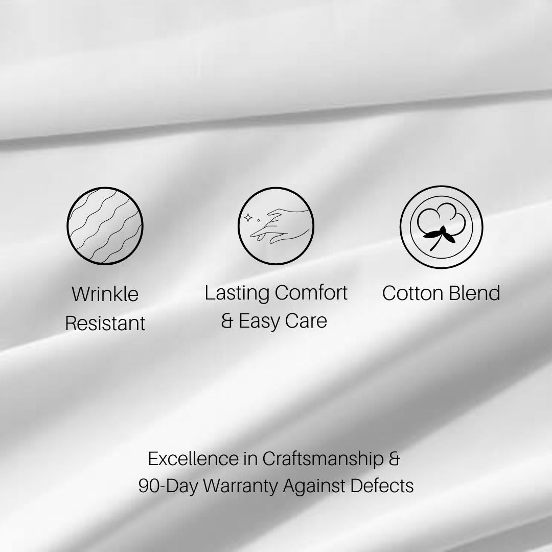 Easy Care Sheet Set - Solid 650 Thread Count - Image 2