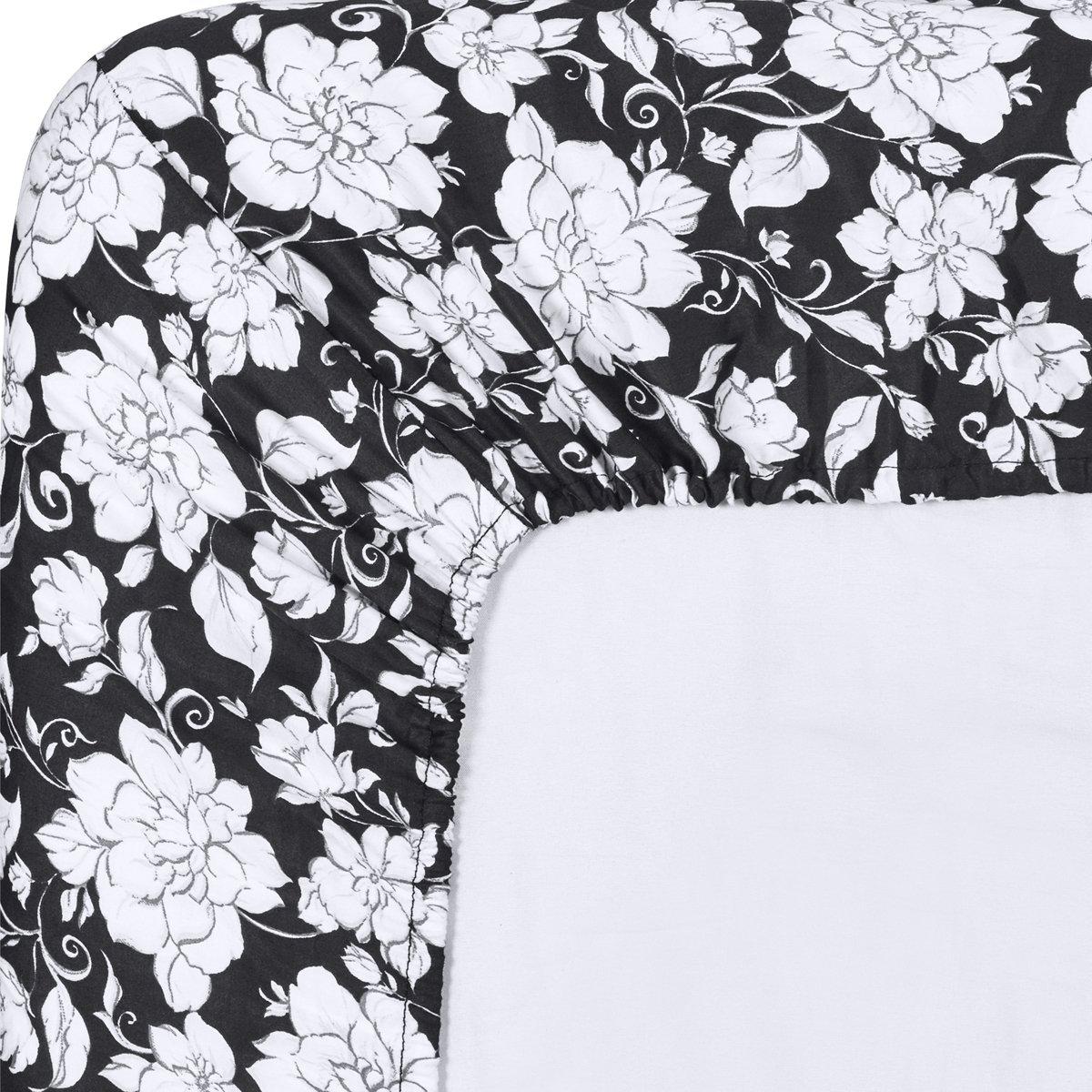Floral Printed Sheet Set - 300 Thread Count - Image 2