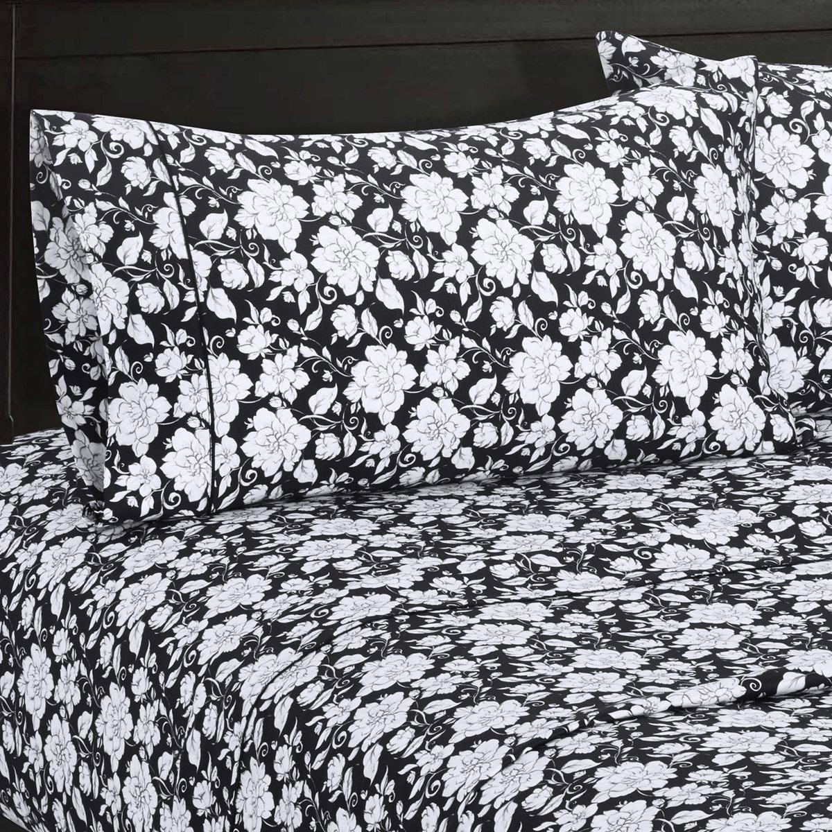 Floral Printed Sheet Set - 300 Thread Count - Image 8