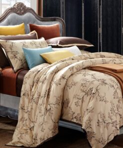 Asian Garden 7 Piece Cotton Duvet Cover Set