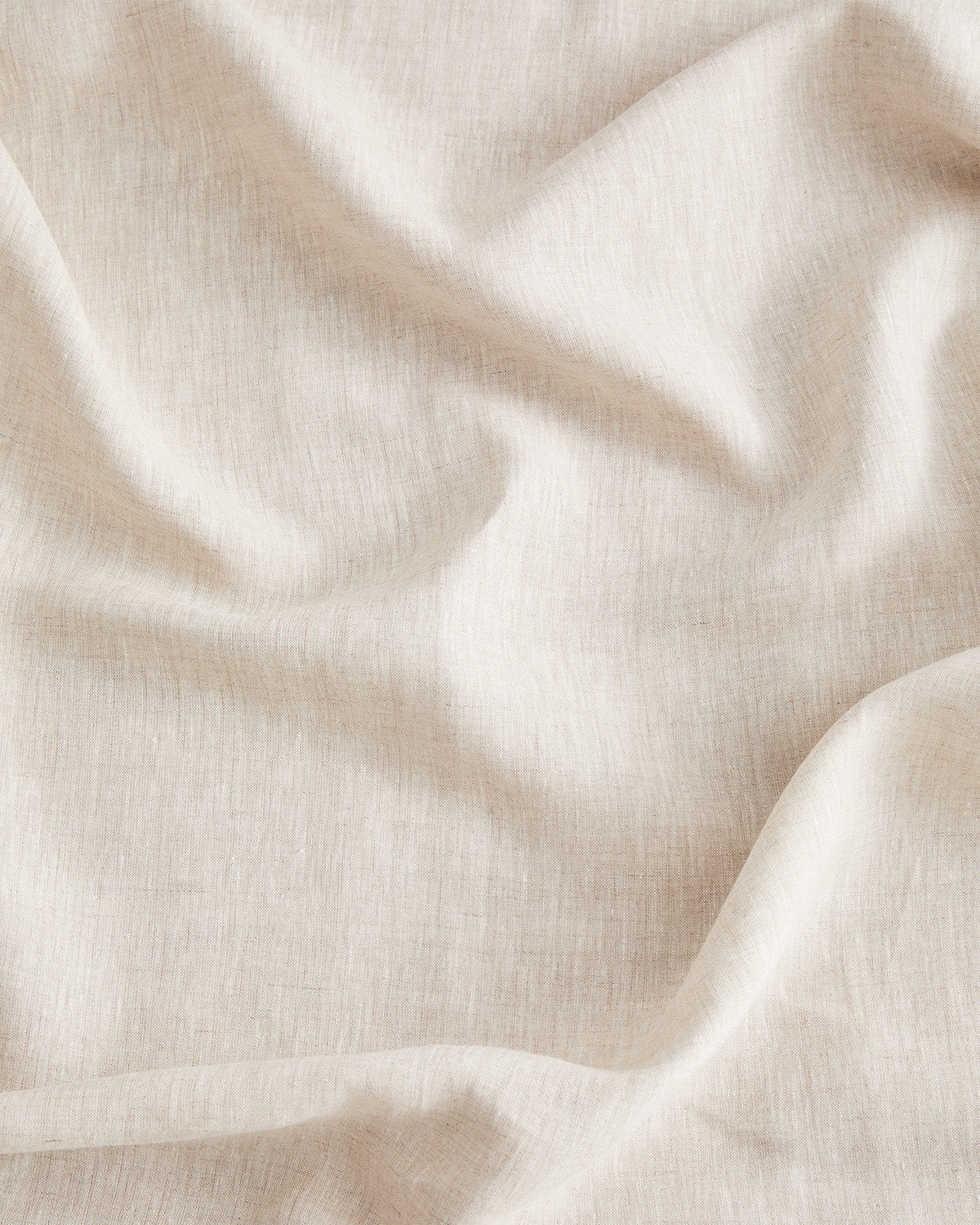 Oatmeal 100% French Flax Linen Fitted Sheet Set - Image 4