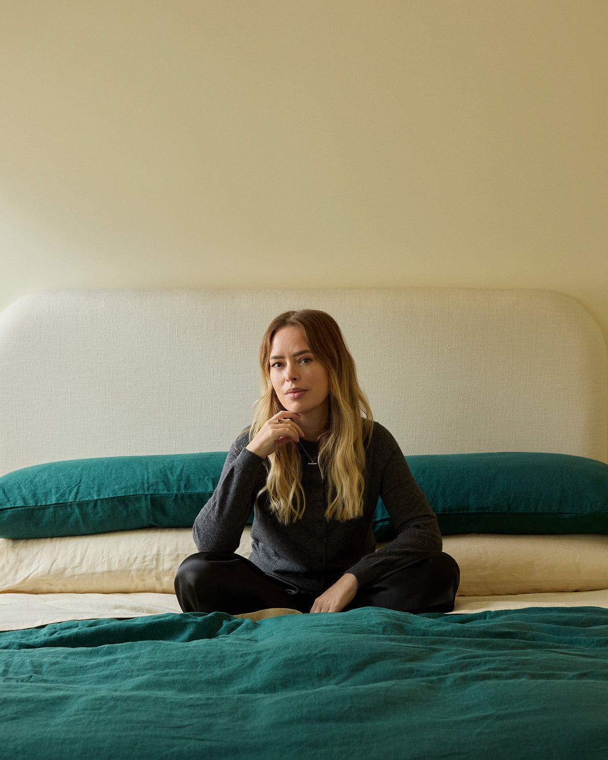 Forest 100% French Flax Linen King Pillowcases (Set of Two) - Image 4