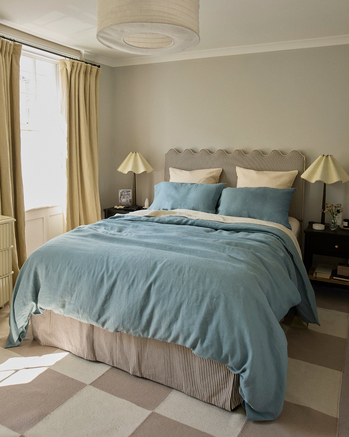 Lagoon 100% French Flax Linen Pillowcases (Set of Two) - Image 5