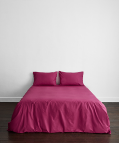 Berry Organic Cotton Percale Bedding Set