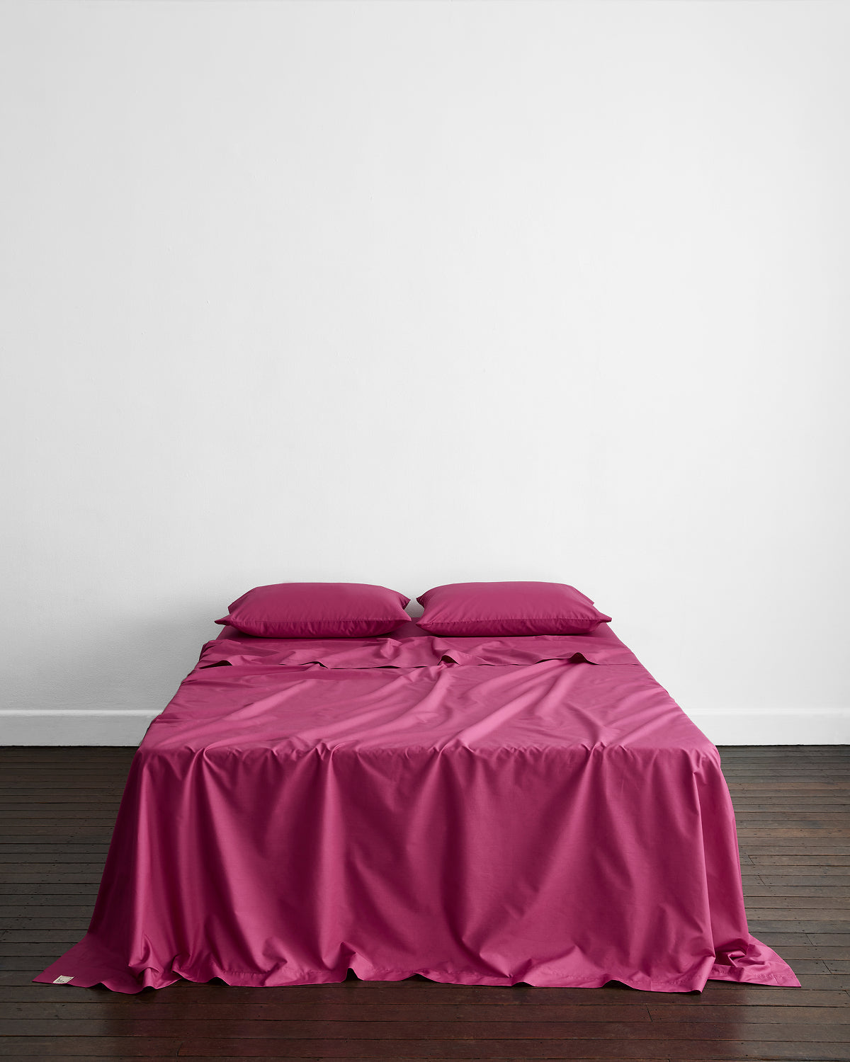 Berry Organic Cotton Percale King Pillowcases (Set of Two) - Image 3
