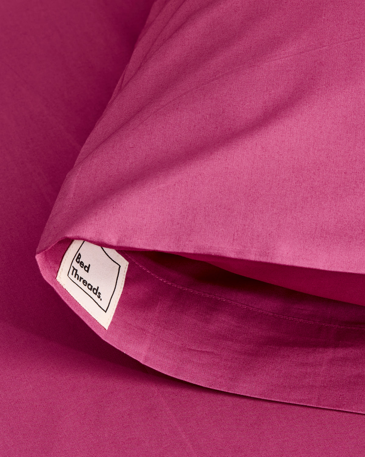 Berry Organic Cotton Percale Pillowcases (Set of Two) - Image 2