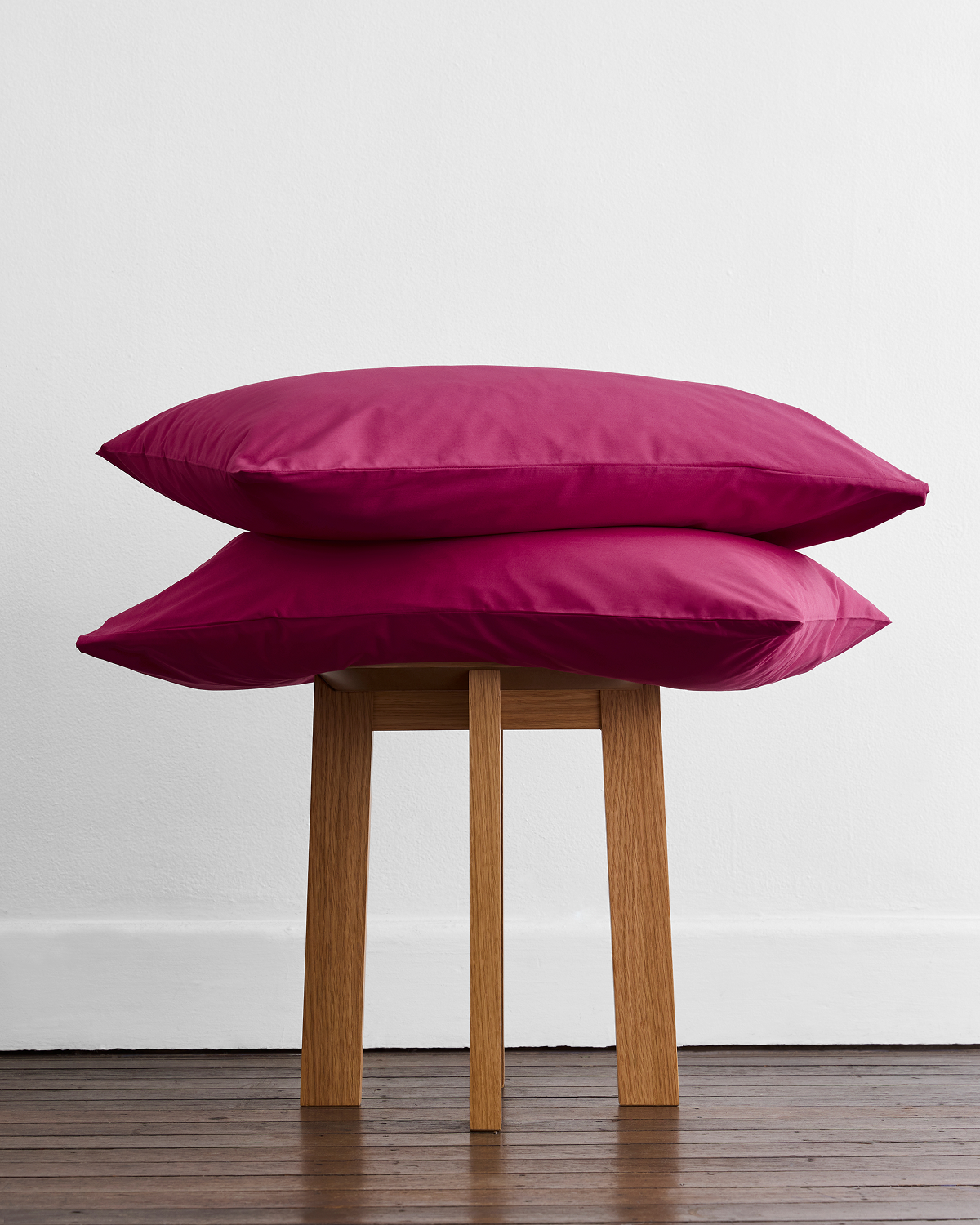 Berry Organic Cotton Percale Pillowcases (Set of Two)