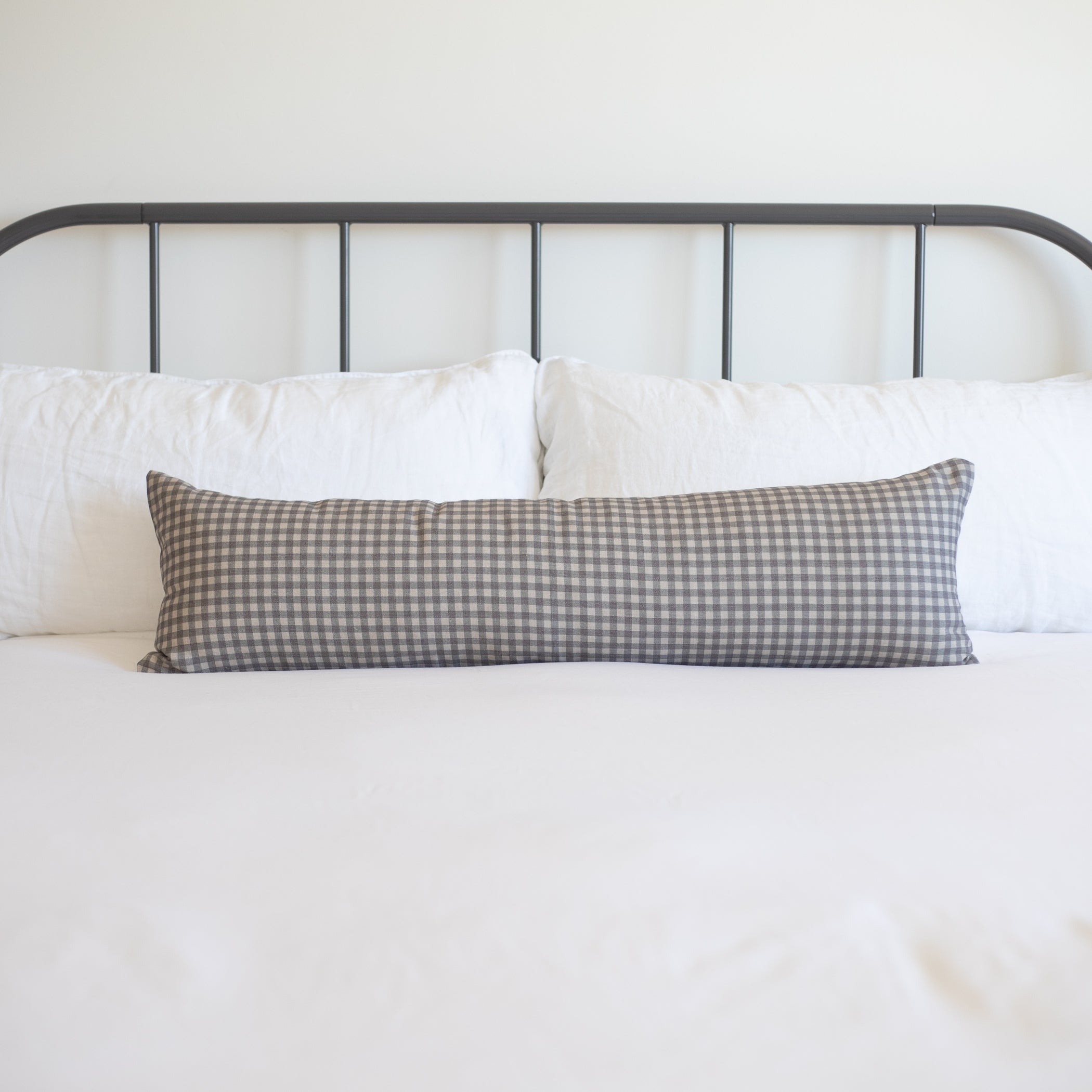 Gingham in brown Lumbar - 12x20| 12x40 - Image 2