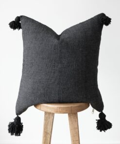 Noir - Moroccan Pillow Cover 22 | 26