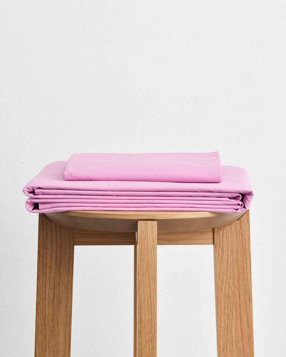 Bubblegum Organic Cotton Percale Sheet Set