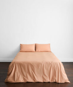 Butterscotch Organic Cotton Percale Bedding Set