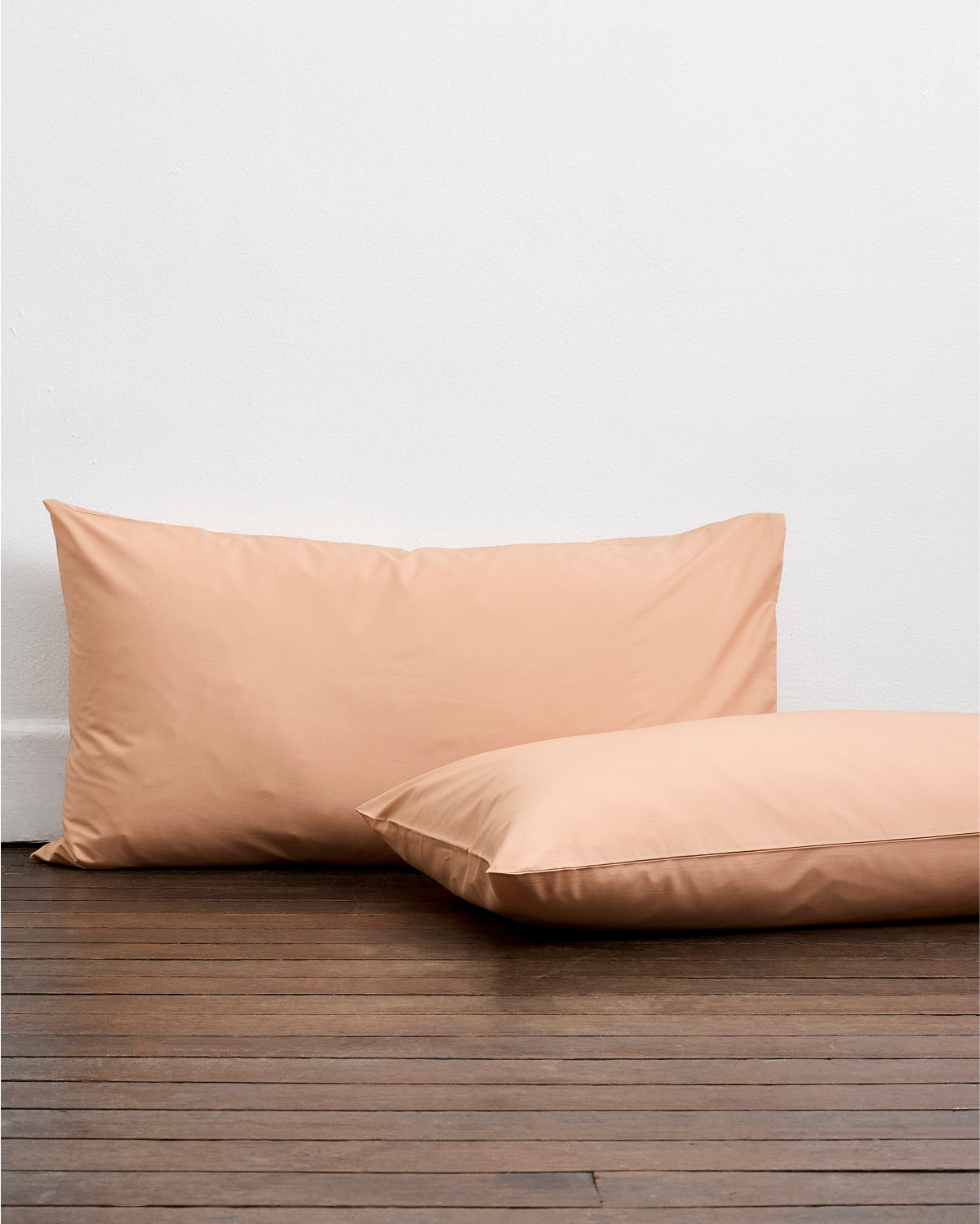 Butterscotch Organic Cotton Percale King Pillowcases (Set of Two)