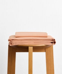 Butterscotch Organic Cotton Percale Sheet Set