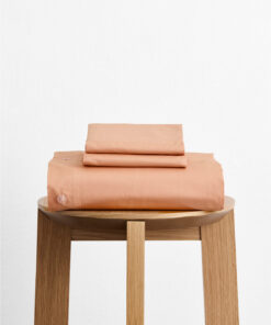 Butterscotch Organic Cotton Percale Duvet Cover Set