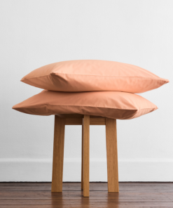 Butterscotch Organic Cotton Percale Pillowcases (Set of Two)