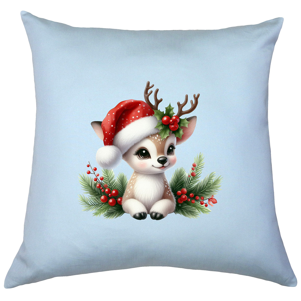 Egyptian Cotton Holiday Throw Pillow Cover 20 X 20 Inch - 1000 Thread Count - Image 4