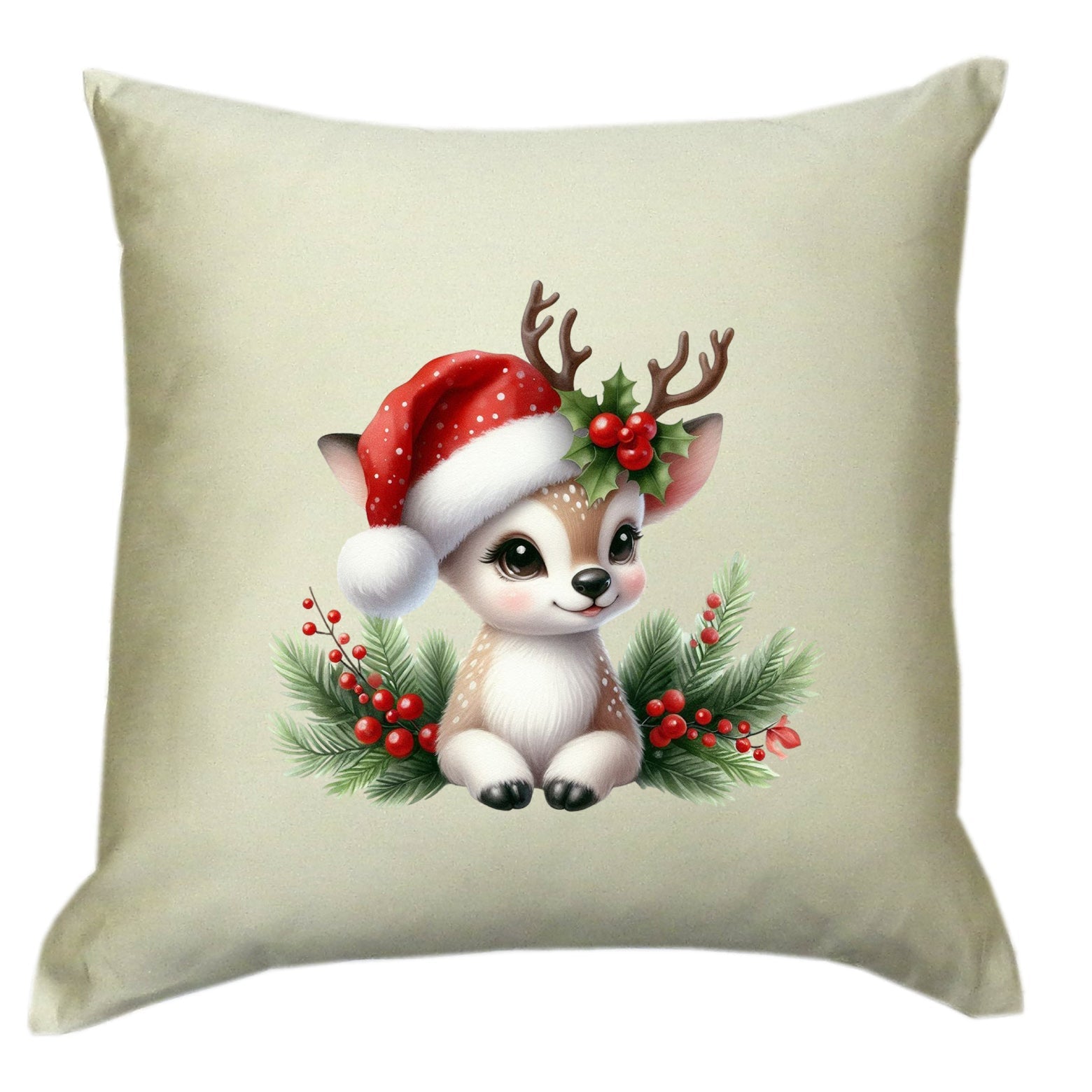 Egyptian Cotton Holiday Throw Pillow Cover 20 X 20 Inch - 1000 Thread Count - Image 41