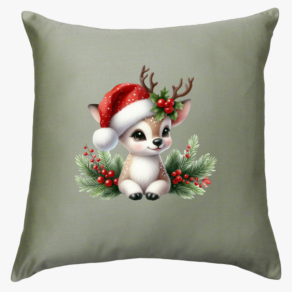 Egyptian Cotton Holiday Throw Pillow Cover 20 X 20 Inch - 1000 Thread Count - Image 8