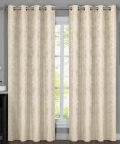 100% Blackout Curtain Bali - Modern Abstract Theme (Set of 2)