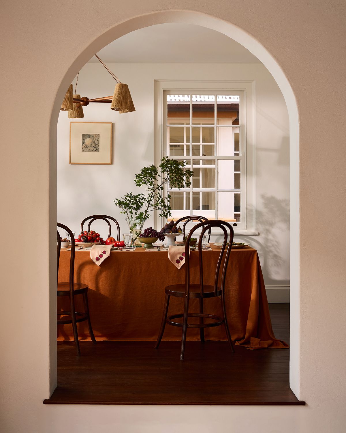 Les Fruits Tomate Napkins (Set of Four) - Image 3