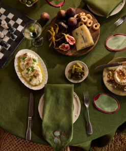 Les Fruits Olive Napkins (Set of Four)