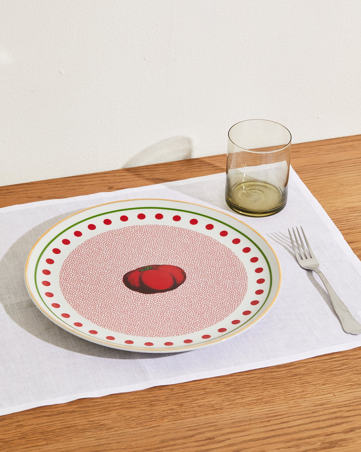Bitossi Home Round Tomato Platter